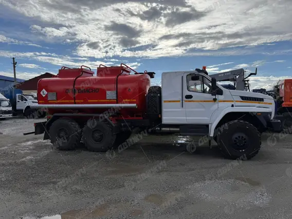 Автотопливозаправщик АТЗ-12/2 Урал NEXT 4320-72Е5 со спальником 2026 года новый фото 3