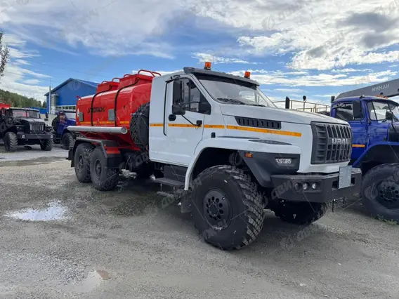 Автотопливозаправщик АТЗ-12/2 Урал NEXT 4320-72Е5 со спальником 2026 года новый фото 9