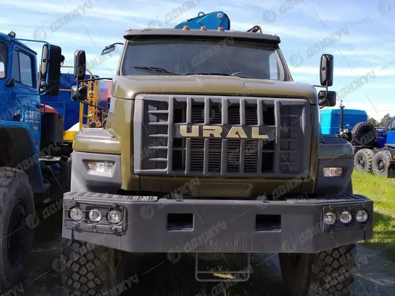 Бортовой Урал Next 4320-74 с КМУ ИМ-150 2026 года новый