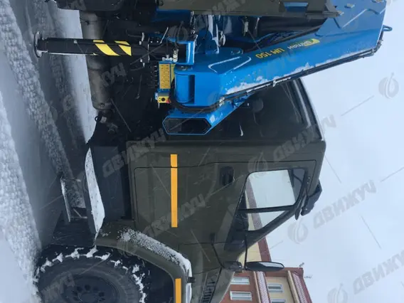Бортовой Урал Next 4320-74 с КМУ ИМ-150 2026 года новый фото 6
