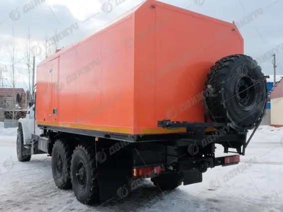 ППУ 1600/100 на шасси Урал Next 4320-72 (2 топливных бака) 2026 года новый фото 3