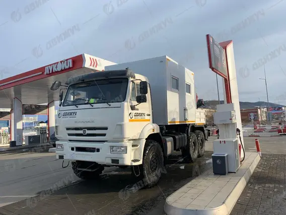 АРОК (ПРМ) на шасси КАМАЗ 43118 с КМУ КМУ Palfinger РК 6500А 2026 года новый фото 4