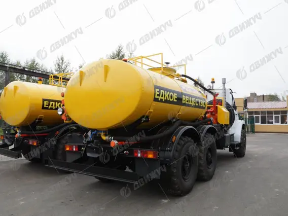 Агрегат кислотной обработки скважин СИН-32 на шасси Next УРАЛ 4320-72 (32 Мпа, диаметр плунжера 125) 2026 года новый фото 6