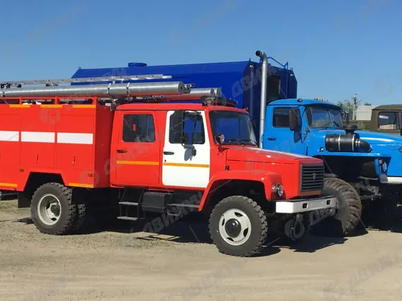 Автоцистерна пожарная АЦ-2,6-40 (33086) на базовом шасси ГАЗ-33086 2026 года новый фото 5