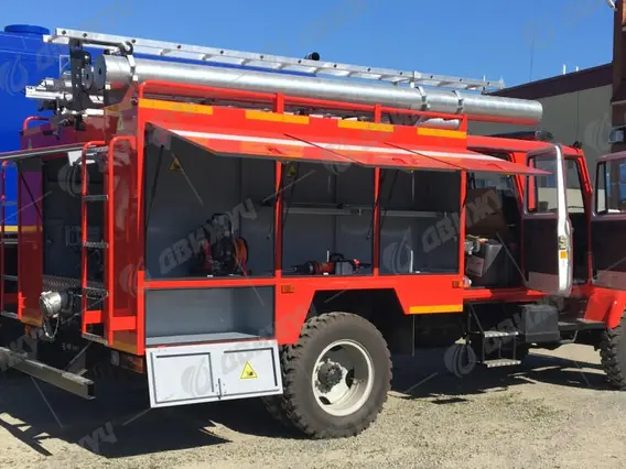 Автоцистерна пожарная АЦ-2,6-40 (33086) на базовом шасси ГАЗ-33086 2026 года новый фото 8