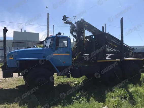 Лесовоз Урал 55571-1112-72 с манипулятором ГМУ ВЕЛМАШ VC8L74 2026 года новый фото 3