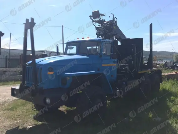 Лесовоз Урал 55571-1112-72 с манипулятором ГМУ ВЕЛМАШ VC8L74 2026 года новый фото 4
