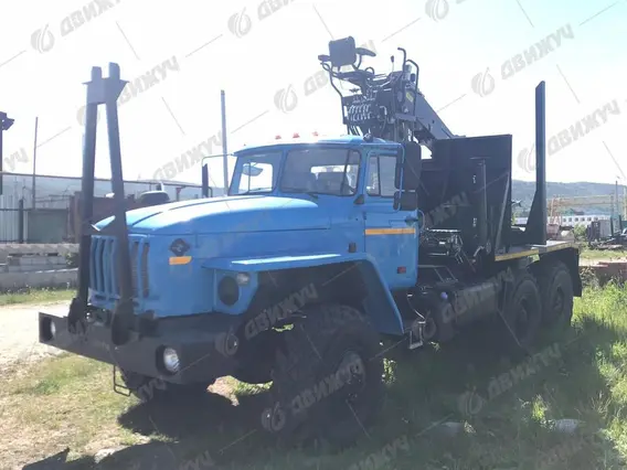 Лесовоз Урал 55571-1112-72 с манипулятором ГМУ ВЕЛМАШ VC8L74 2026 года новый фото 5