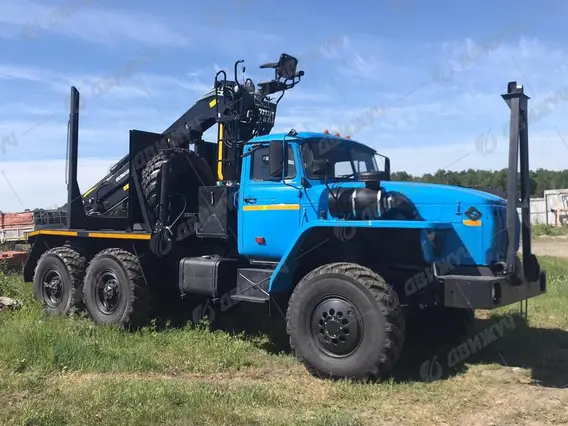Лесовоз Урал 55571-1112-72 с манипулятором ГМУ ВЕЛМАШ VC8L74 2026 года новый фото 7