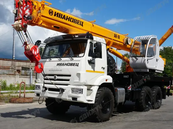 Автокран Ивановец 35714К-2-10 на шасси КАМАЗ-43118 2026 года новый