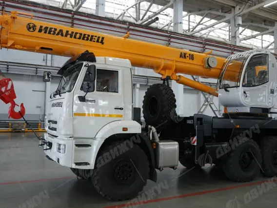 Автокран Ивановец 35714К-2-10 на шасси КАМАЗ-43118 2026 года новый фото 3