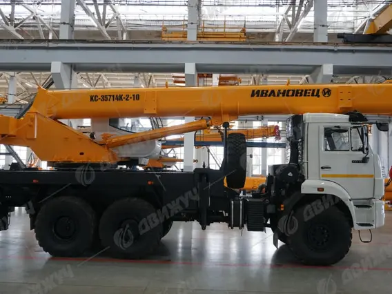 Автокран Ивановец 35714К-2-10 на шасси КАМАЗ-43118 2026 года новый фото 6