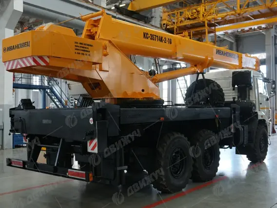 Автокран Ивановец 35714К-2-10 на шасси КАМАЗ-43118 2026 года новый фото 7