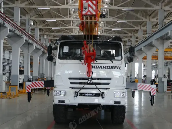 Автокран Ивановец 35714К-2-10 на шасси КАМАЗ-43118 2026 года новый фото 10