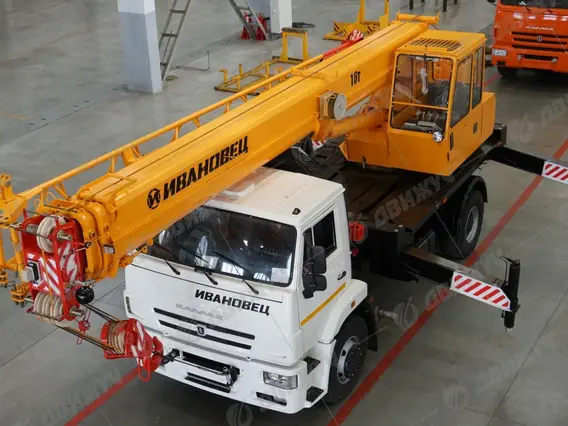Автокран Ивановец  35714К-3 на шасси КАМАЗ-53605 2026 года новый фото 2