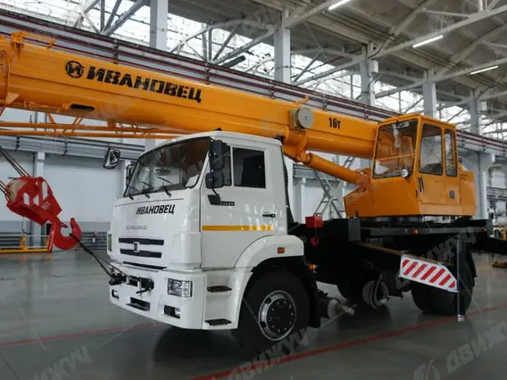 Автокран Ивановец  35714К-3 на шасси КАМАЗ-53605 2026 года новый фото 4