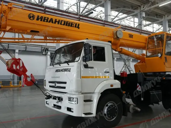 Автокран Ивановец  35714К-3 на шасси КАМАЗ-53605 2026 года новый фото 10