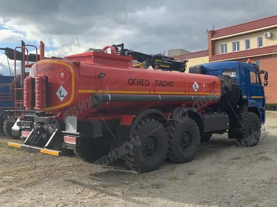Автотопливозаправщик АТЗ-10 КАМАЗ 43118-3049-76 2026 года новый фото 2