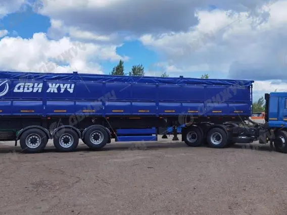 Полуприцеп зерновоз (самосвальный полуприцеп для перевозки сыпучих грузов) 2026 года новый
