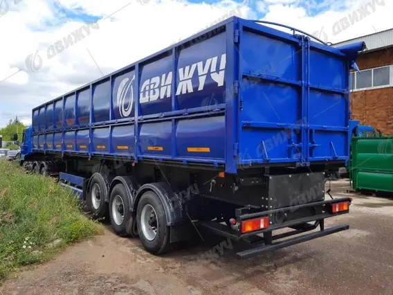 Полуприцеп зерновоз (самосвальный полуприцеп для перевозки сыпучих грузов) 2026 года новый фото 7
