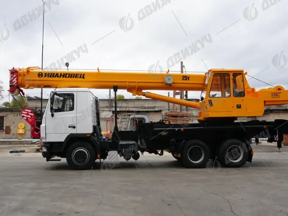 АВТОКРАН ИВАНОВЕЦ КС-45717A-1 на шасси МАЗ-6312СЗ 2026 года новый