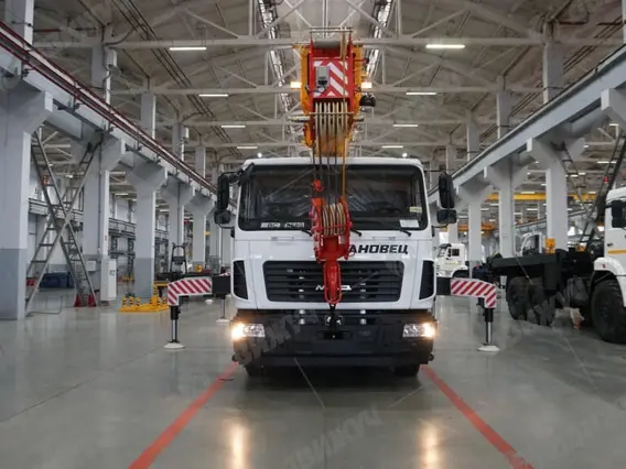 АВТОКРАН ИВАНОВЕЦ КС-45717A-1 на шасси МАЗ-6312СЗ 2026 года новый фото 4