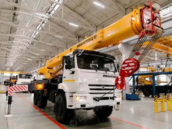 АВТОКРАН ИВАНОВЕЦ КС-45717К-3М на шасси KAMAЗ 43118 (стрела 22 м) 2026 года новый фото 9