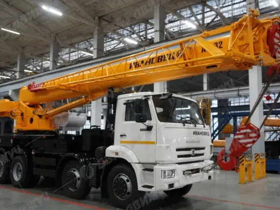 АВТОКРАН ИВАНОВЕЦ КС-55717К-1 на шасси КАМАЗ-6540 2026 года новый фото 4