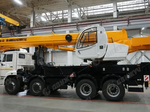 АВТОКРАН ИВАНОВЕЦ КС-55717К-1 на шасси КАМАЗ-6540 2026 года новый фото 10