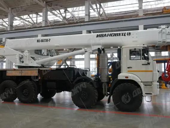АВТОКРАН ИВАНОВЕЦ КС-55735-7 на шасси КАМАЗ-63501 2026 года новый фото 4