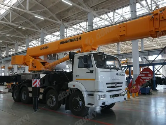 АВТОКРАН ИВАНОВЕЦ КС-65740-6 на шасси КАМАЗ-6540 2026 года новый фото 4