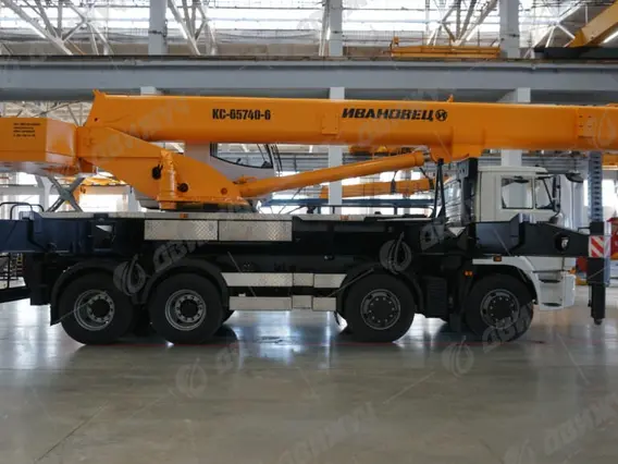 АВТОКРАН ИВАНОВЕЦ КС-65740-6 на шасси КАМАЗ-6540 2026 года новый фото 5
