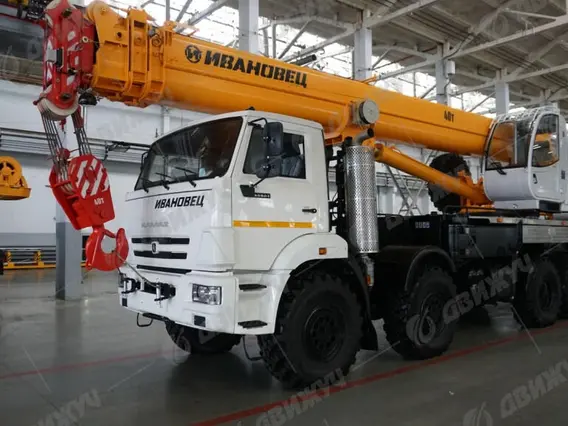 АВТОКРАН ИВАНОВЕЦ КС-65740-7 на шасси КАМАЗ-63501 2026 года новый