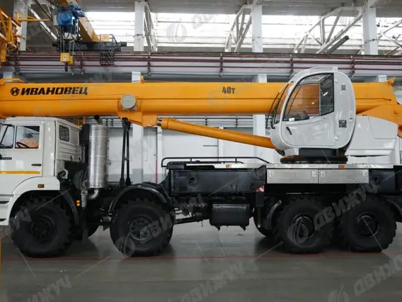 АВТОКРАН ИВАНОВЕЦ КС-65740-7 на шасси КАМАЗ-63501 2026 года новый фото 2