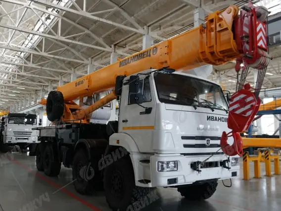 АВТОКРАН ИВАНОВЕЦ КС-65740-7 на шасси КАМАЗ-63501 2026 года новый фото 4