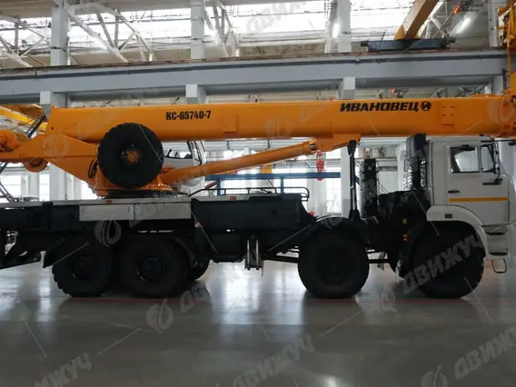 АВТОКРАН ИВАНОВЕЦ КС-65740-7 на шасси КАМАЗ-63501 2026 года новый фото 5
