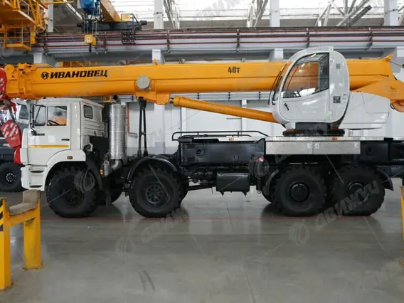 АВТОКРАН ИВАНОВЕЦ КС-65740-7 на шасси КАМАЗ-63501 2026 года новый фото 7