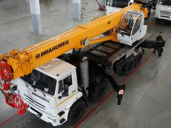 АВТОКРАН ИВАНОВЕЦ КС-65740-7 на шасси КАМАЗ-63501 2026 года новый фото 8