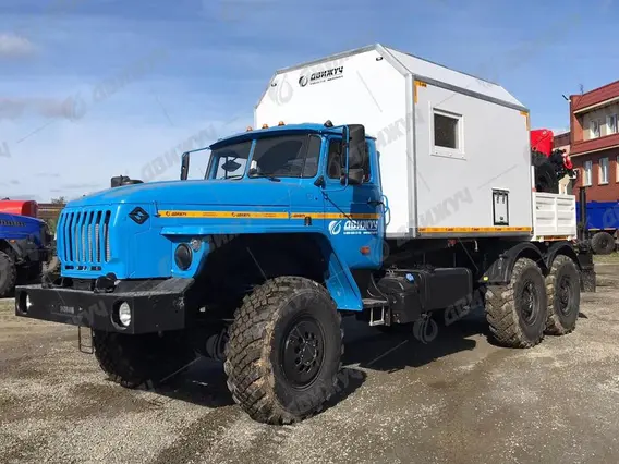 ПАРМ  (мастерская) с КМУ РК-10000 на шасси Урал 4320-60 2026 года новый фото 5