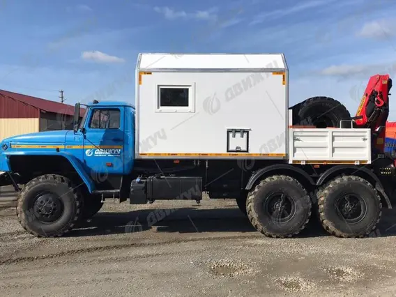 ПАРМ  (мастерская) с КМУ РК-10000 на шасси Урал 4320-60 2026 года новый фото 6