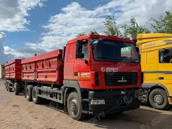 Самосвал зерновоз МАЗ-65012J 2026 года новый фото 3