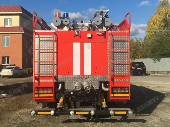 Аэродромный пожарный автомобиль АА-8,0-60 на базе КАМАЗ 43118 2026 года новый фото 2