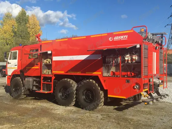 Аэродромный пожарный автомобиль АА-8,0-60 на базе КАМАЗ 43118 2026 года новый фото 4