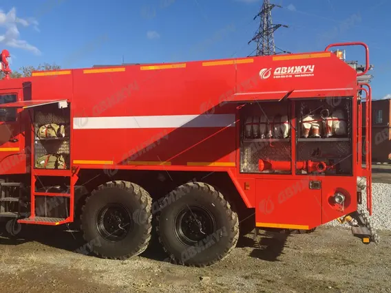 Аэродромный пожарный автомобиль АА-8,0-60 на базе КАМАЗ 43118 2026 года новый фото 5