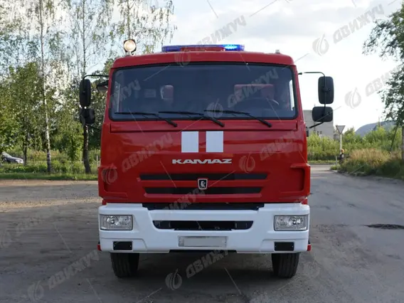 Автоцистерна пожарная АЦ-5,0-40 Камаз 43253 2026 года новый фото 2