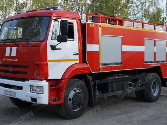 Автоцистерна пожарная АЦ-5,0-40 Камаз 43253 2026 года новый фото 3