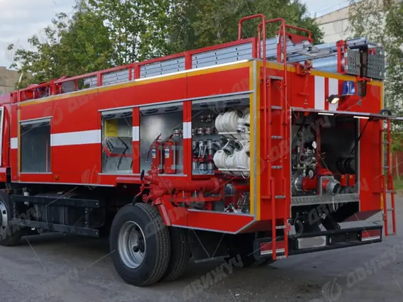 Автоцистерна пожарная АЦ-5,0-40 Камаз 43253 2026 года новый фото 8
