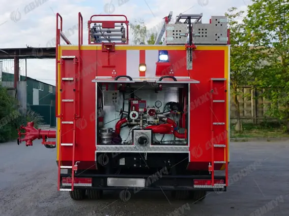 Автоцистерна пожарная АЦ-5,0-40 Камаз 43253 2026 года новый фото 9