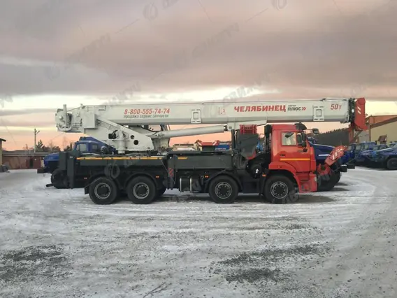 Автокран «Челябинец» КС-65717 на шасси КамАЗ 65201-53 2026 года новый