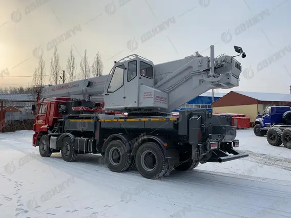Автокран «Челябинец» КС-65717 на шасси КамАЗ 65201-53 2026 года новый фото 6
